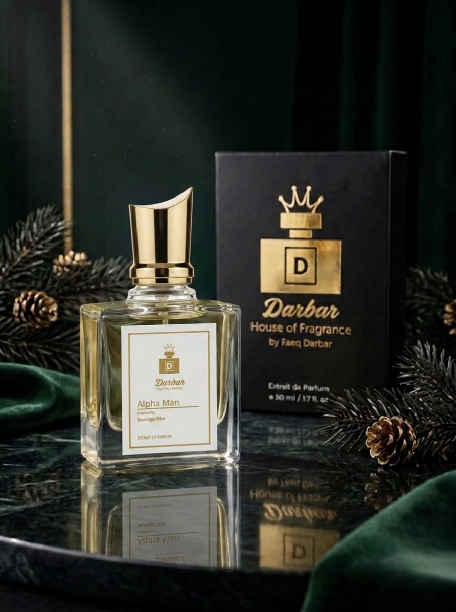 Alpha Man bold long lasting perfume for men by Darbar Fragrance Pakistan