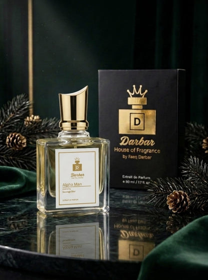 Alpha Man bold long lasting perfume for men by Darbar Fragrance Pakistan
