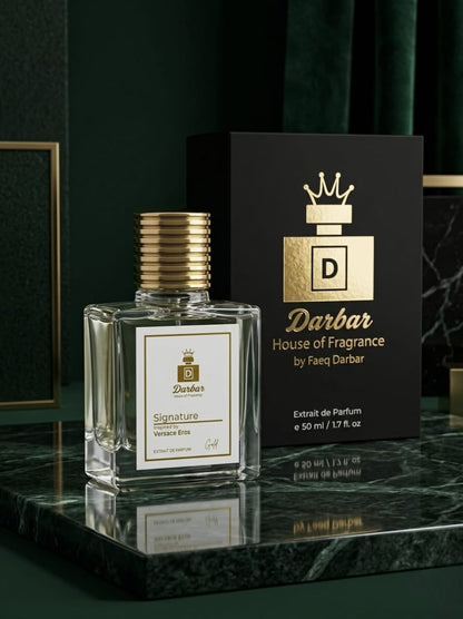 Signature best-selling unisex perfume bottle by Darbar Fragrance Pakistan