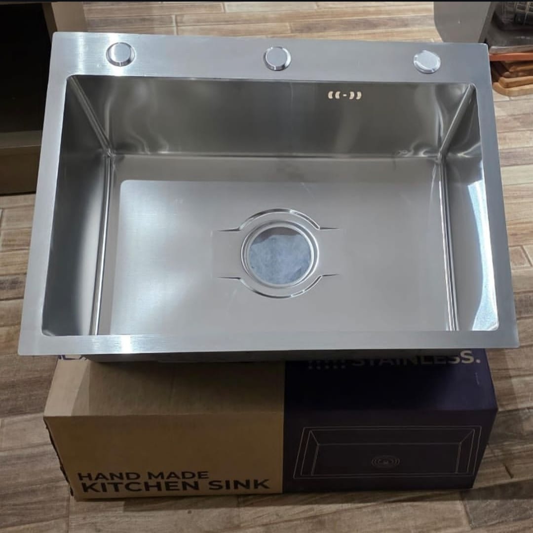 Royal - 01 Handmade Stainless Steel Kitchen Sink | Premium Single Bowl Sink